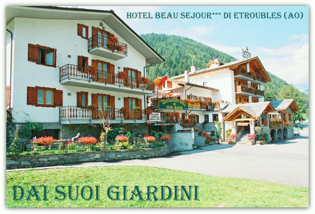 Hotel Beau Sejour Etroubles Exteriér fotografie
